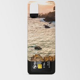 Pink Sunset Over The Pacific on the Sonoma Coast Android Card Case