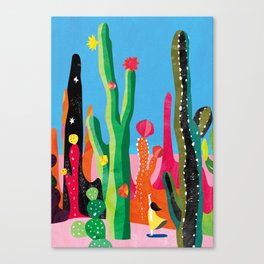 Cactus Time Canvas Print
