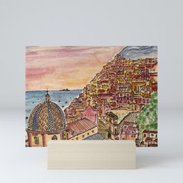 Positano, Almafi Coast, ITALY Mini Art Print