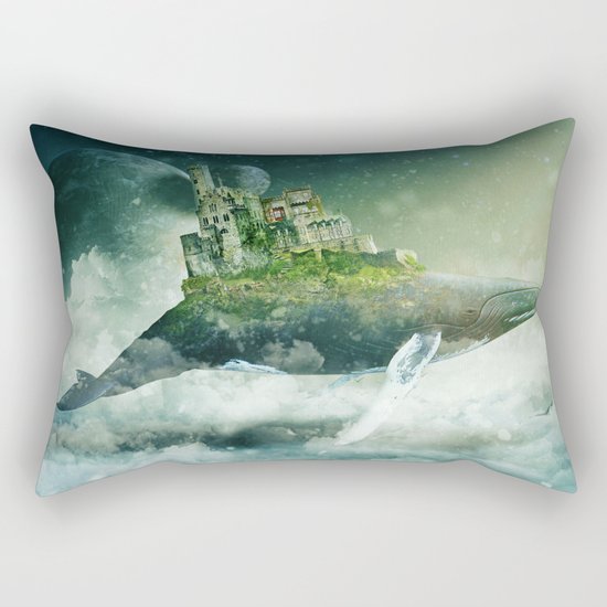 Flying kingdoms Rectangular Pillow