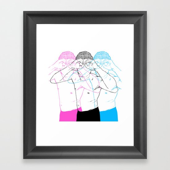 Manóculos Framed Art Print