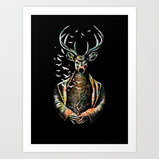there is no place Art Print