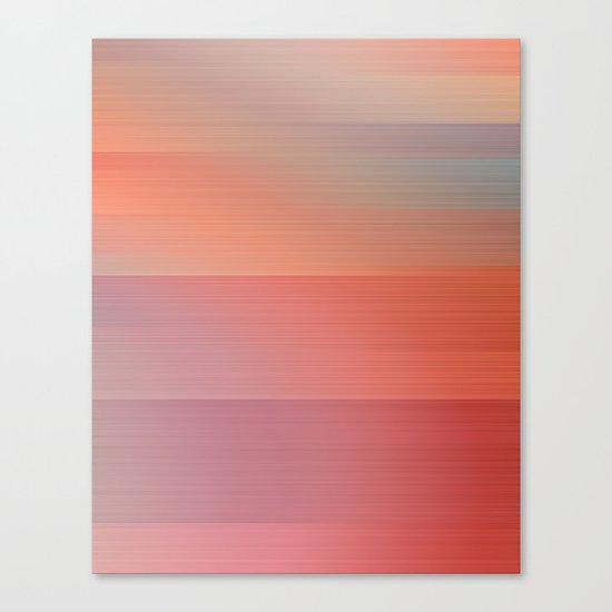 evening glow Canvas Print