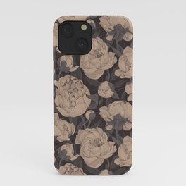 Blooming peonies 2 iPhone Case