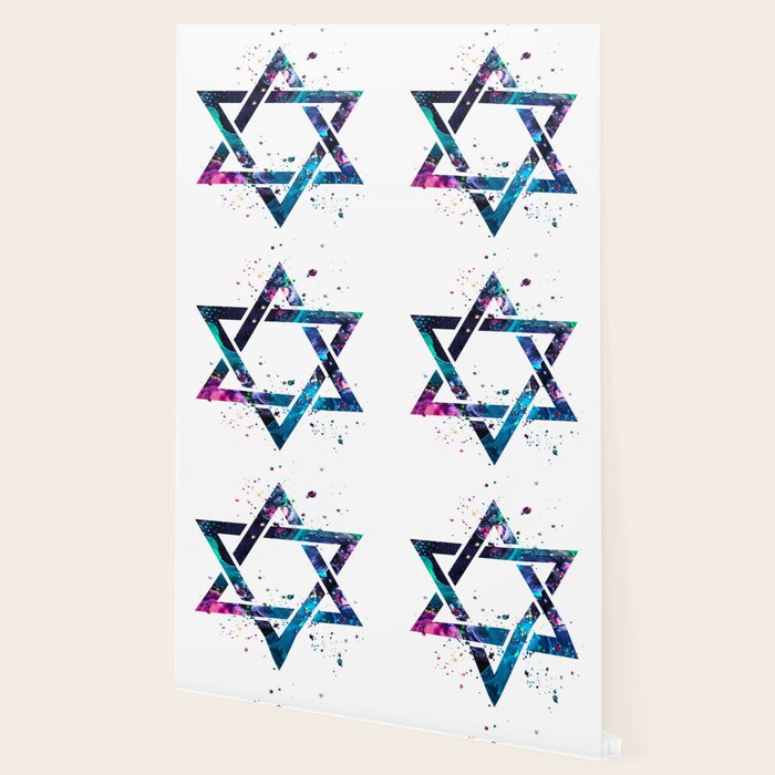Star Of David Wallpaper By Zuzis Society6