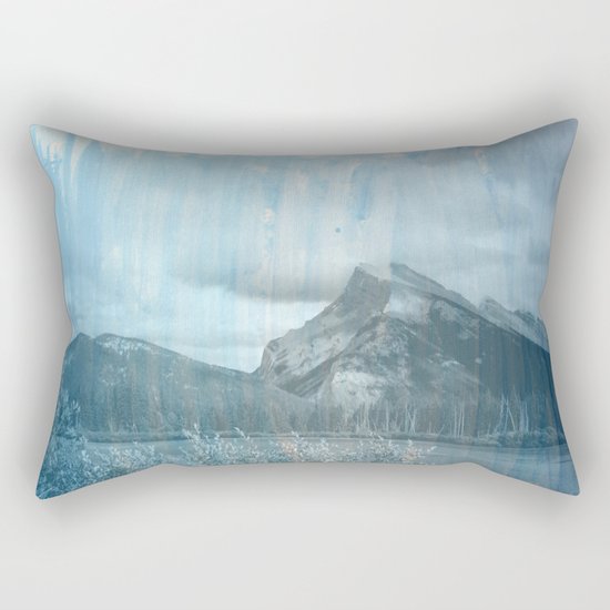 Blue Blue Skies Rectangular Pillow