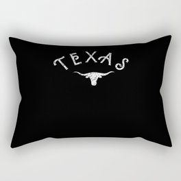 Texas Western Bull Vintage Pride Rectangular Pillow