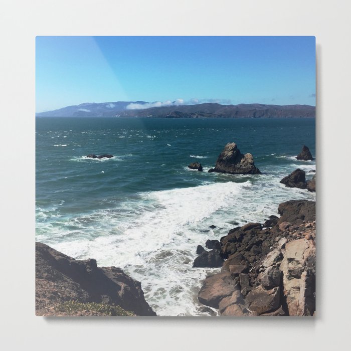 San Francisco Point Lobos Metal Print
