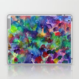 the forest & her flowers Laptop Skin