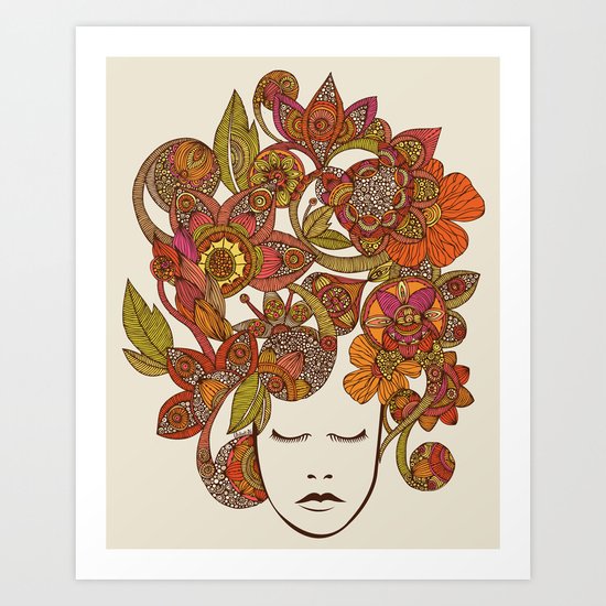 It's all in your head Art Print