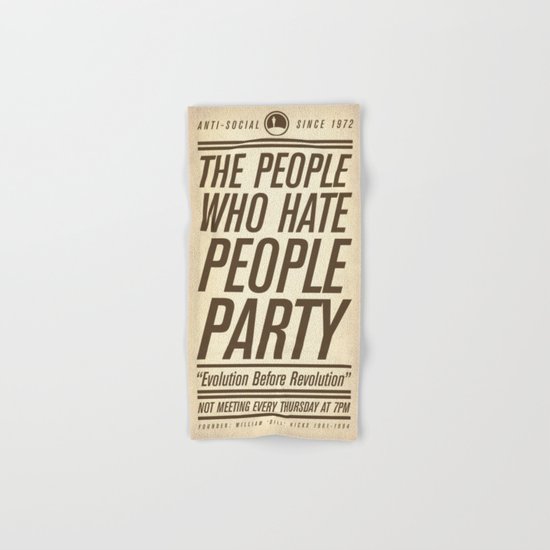 Don't Vote Now! Hand & Bath Towel
