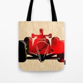 Formula Race Car Tote Bag