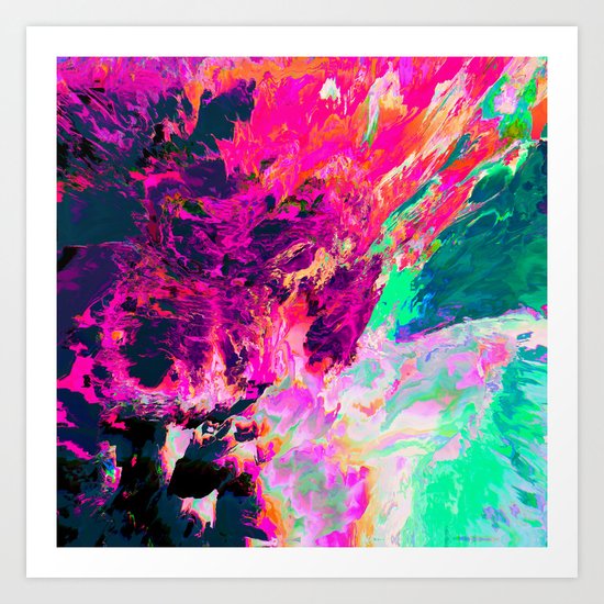 Eudokía (Abstract 42) Art Print