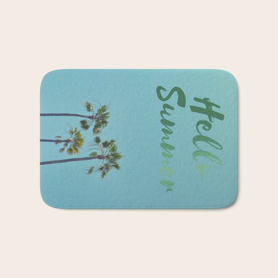 Hello Summer Bath Mat
