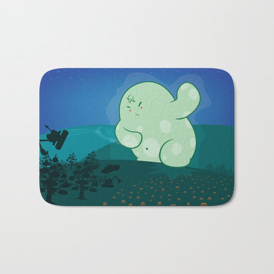 Revenge of the forest guardian Bath Mat
