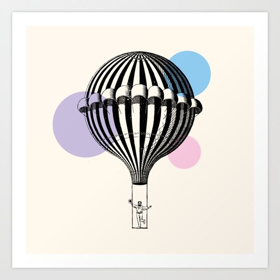 Big Balloon Art Print