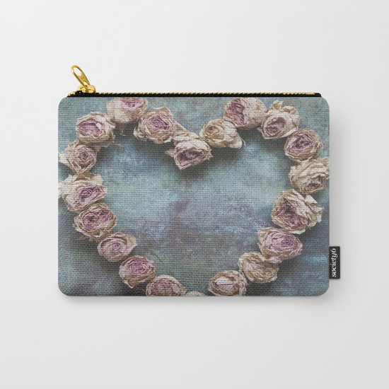 Heart of Roses Carry-All Pouch