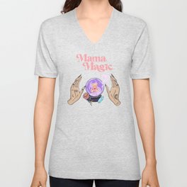 Mama Magic V Neck T Shirt