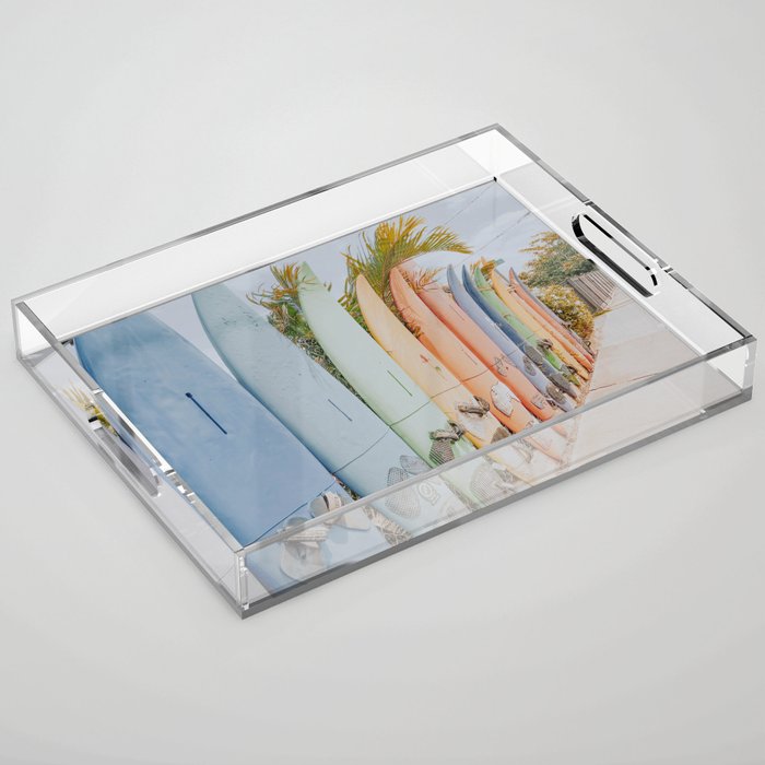 lets surf xxxi / hawaii Acrylic Tray