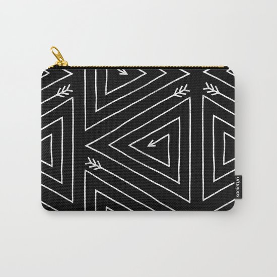 Arrow Triangle Carry-All Pouch