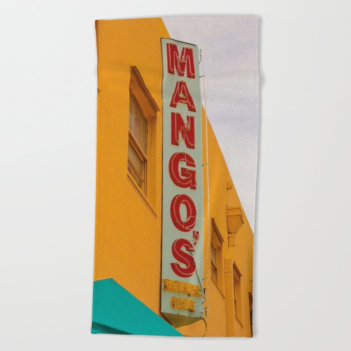 Mango's Tropical Cafe Beach Towel