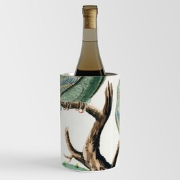 Two Parrots on a Barren Tree Wine Chiller
