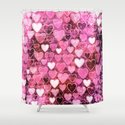 Grungy Pink Hearts Tote Bag By Samantha Lynn Society6