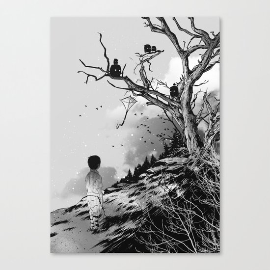 Welcome, Stranger! Canvas Print