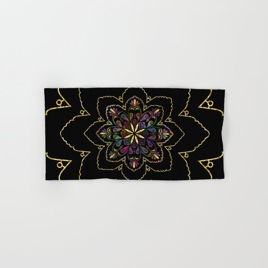Mandala of Wishes Hand & Bath Towel