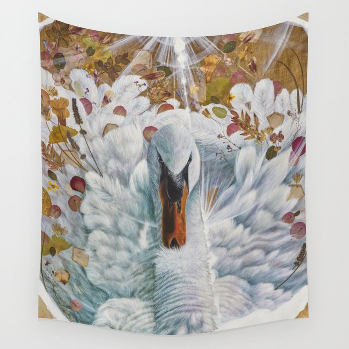 Swan Wall Tapestry