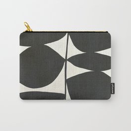 Flower V03 Carry-All Pouch | Form, Plant, Modern, Decoration, Shape, Minimalisme, Simple, Contemporary, Gallery Wall, Artistic 