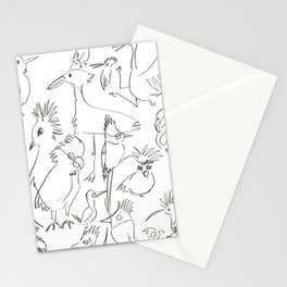 Birds, birds, birds Stationery Cards