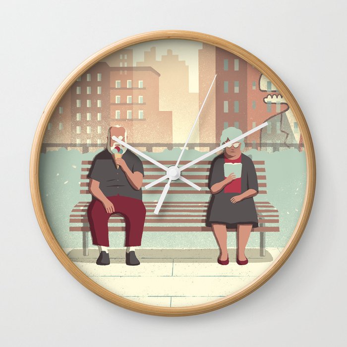 Day Trippers #5 - Rest Wall Clock
