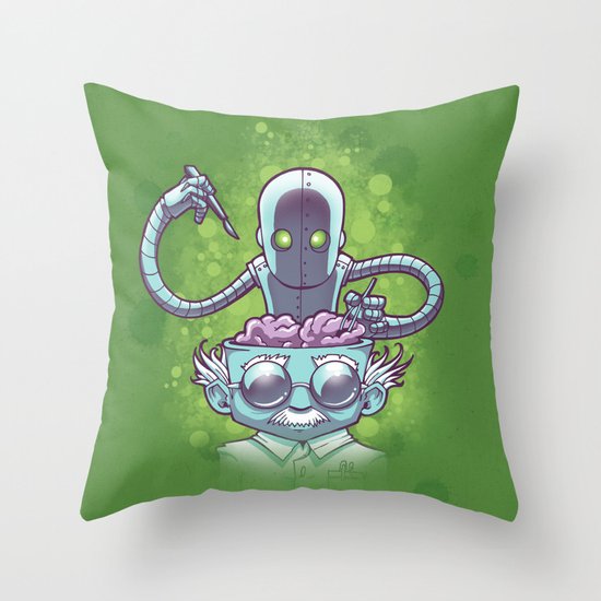 Tinkering Throw Pillow