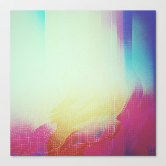 Glitch 16 Canvas Print