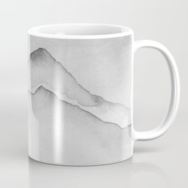 Mountainscape in Black And White Mug