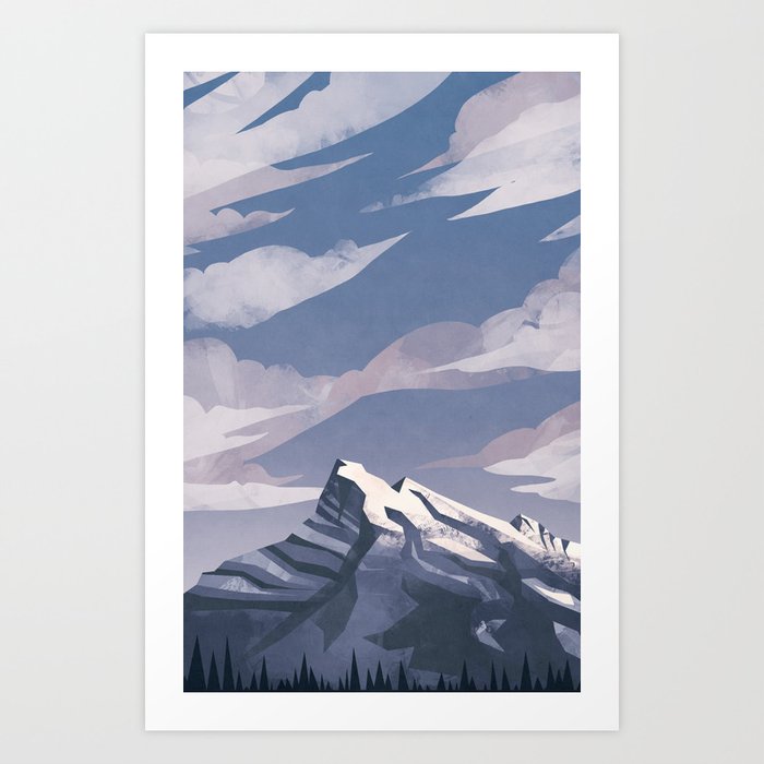 Mountain Light Art Print