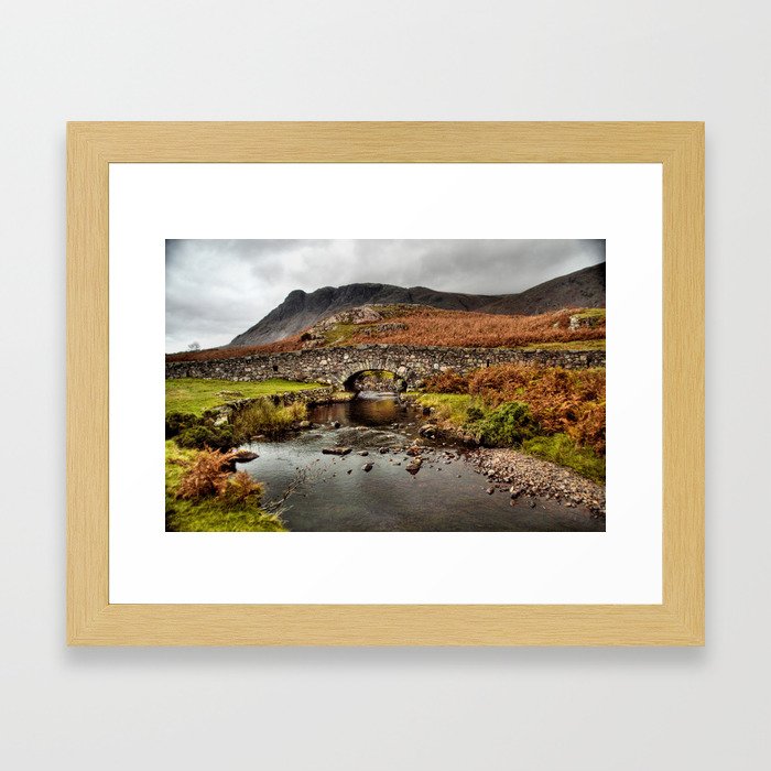 Wastwater Lake District Framed Art Print
