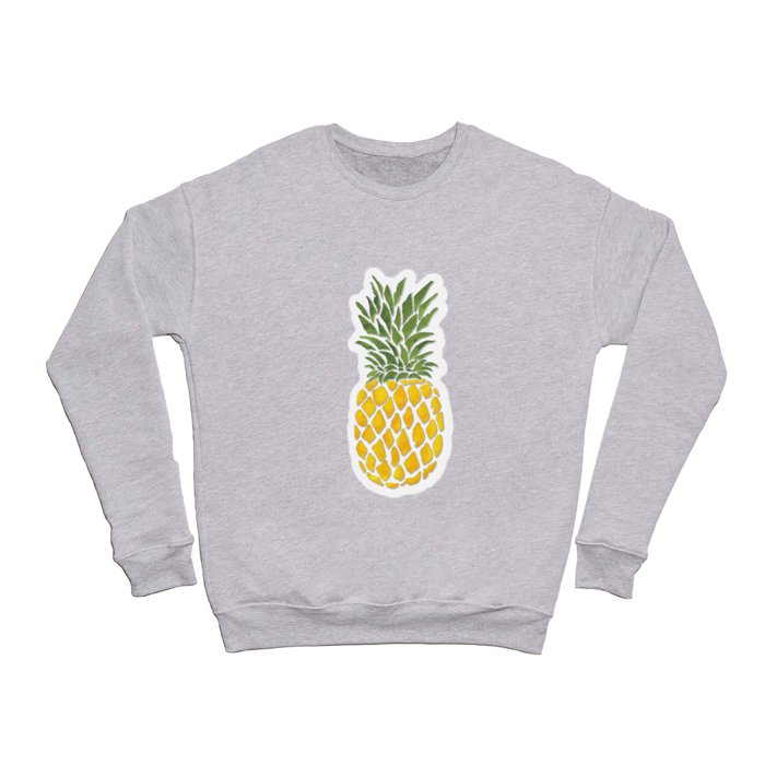 Watercolor pineapple Crewneck Sweatshirt