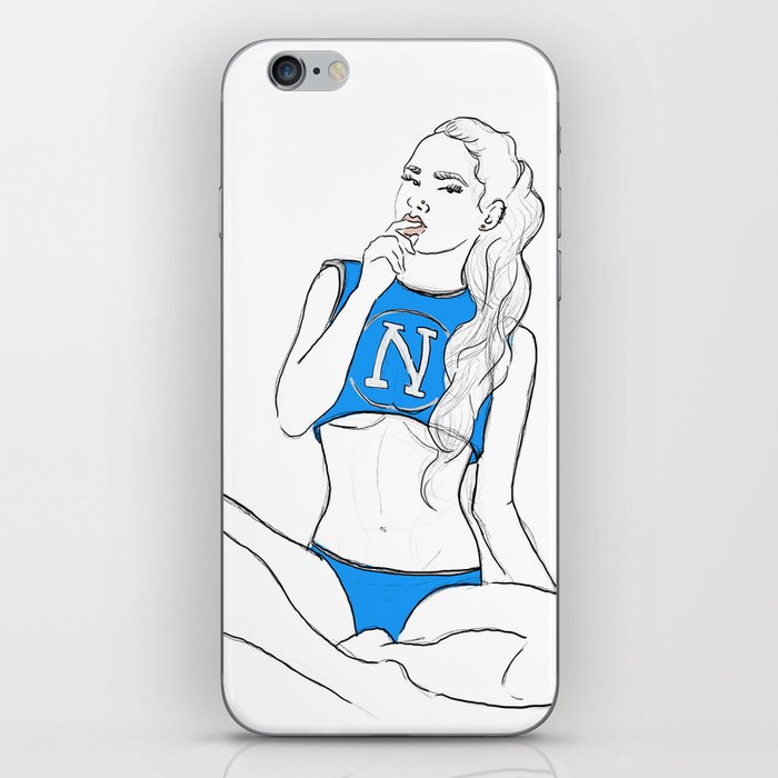 Napoli | Serie A pin up iPhone Skin