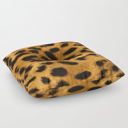 Animal Print Jaguar Floor Pillow