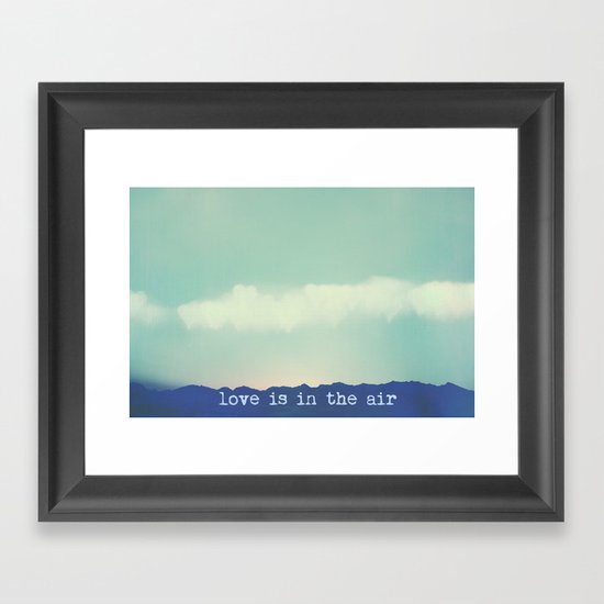 Love Framed Art Print