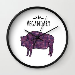 Vegandary Wall Clock