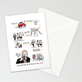 Shaun of the Dead Stationery Card