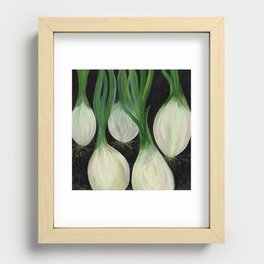 Onions Recessed Framed Print