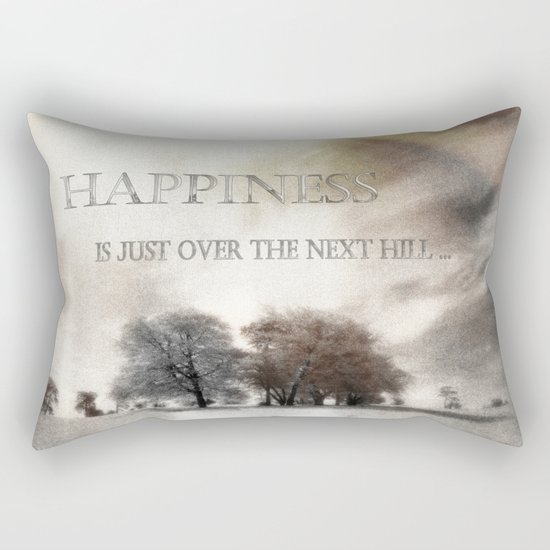 Happiness Rectangular Pillow