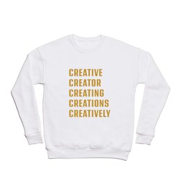 Creative  Crewneck Sweatshirt