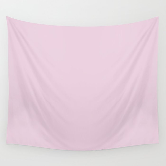 Pink Voile Wall Tapestry