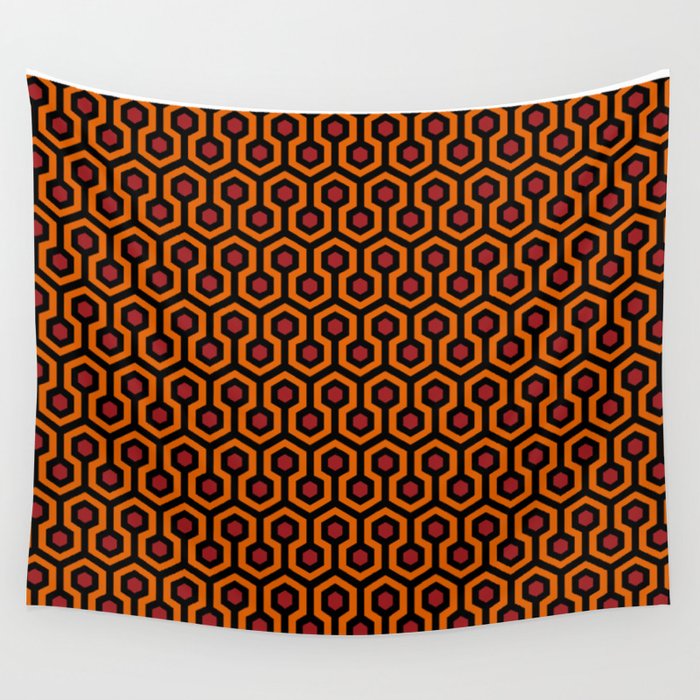 Shining Carpet Overlook Stanley Carpet Hotel Pattern Wall Tapestry