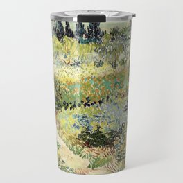 Vincent Van Gogh : Garden at Arles Travel Mug